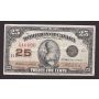 1923 Canada 25 cent shinplasters  VF30