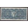 1912 Canada $5 banknote Seal only C438769 DC-21g VF+