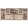 Mechanics Bank of St.John's $1 1837 12-02-02-R EF-40+ 