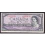 1954 Canada $10 replacement banknote BC-40bA *U/T0253618 nice VF+
