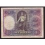 1935 Hong Kong HSBC One $1 Dollar banknote 