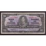 1937 Canada $10 banknote Osborne A/D4535644 nice VF20+
