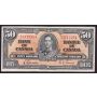 1937 Canada $50 banknote Gordon Towers B/H3717254 Choice EF+ EPQ