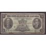 1913 Royal Bank of Canada $5 banknote SN3692755-FADED VG details damaged