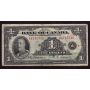 1935 Canada $1 dollar banknote  Fine condition F15