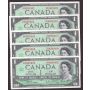 10x 1967 Canada $1 dollar banknotes Centennial GEM UNC65 EPQ