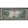 1914 $5 Chicago Federal Reserve Note 7G Burke Houston G74921274A F+