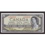 1954 Canada $20 devils face banknote nice EF45 EPQ