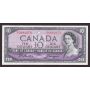 1954 Canada $10 banknote BC-40a Beattie Coyne E/T 0880878 nice AU