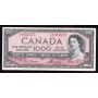 1954 Canada $1000 banknote Lawson Bouey A/K1851977 VF+