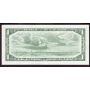 1954 Canada $1 banknote Bouey Rasminsky V/F1411371 CHOICE UNC