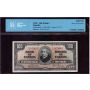 1937 Canada $100 dollars banknote B/J 2874665 CCCS AU50 