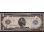 1914 $5 Philadelphia Federal Reserve Note 3C Burke Houston C34546007A a/VF