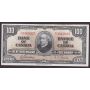 1937 Bank of Canada $100 note  VF35