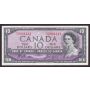 1954 Canada $10 banknote BC-40a Beattie Coyne E/T2904441 a/AU