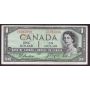 1954 Canada $1 devils face banknote Beattie Coyne I/A0785980 BC-29b F+
