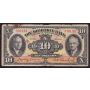 1935 Dominion Bank of Canada $10 banknote 330153 F damaged