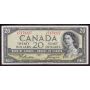 1954 Canada $20 Devils Face note BC33b D/E7173227 VF small tear @ 7pm & ink
