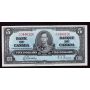1937 Canada $5 dollar banknote Gordon Towers Choice AU55