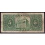 1923 Bank of Montreal $5 banknote 1508017 56-02 G/VG