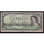 1954 Canada $1 dollar devils face banknote F12
