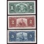 1937 Canada banknote set $1 $2 $5 $10 $20 $50 $100  VG to VF