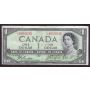 1954 Canada $1 devils face banknote Beattie Coyne L/A4910036 BC-29b VG