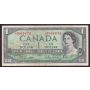 1954 Canada $1 replacement note Beattie Rasminsky No FPN *B/M0444741 FINE
