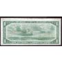 1954 Canada $1 devils face banknote Beattie Coyne L/A4910036 BC-29b VG