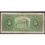 1914 Bank of Montreal $5 banknote 2753037 CH#505 54-04 F+