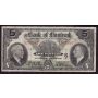 1935 Bank of Montreal $5 banknote  CH-60-02  1203588 VG/F