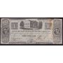 Bank of the State of South Carolina $1 banknote 1863 torn with 1800s repair