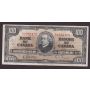 1937 Canada $100 banknote  VF20