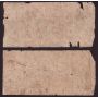 1863 State of Alabama 25cents and 50 cents banknotes 2-damaged notes