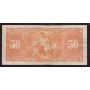 1937 Canada $50 banknote Gordon Towers B/H2575468 Fine small margin tears