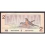 1986 Canada $2 banknote Thiessen Crow BBP9980965 BC55bSB UNC+