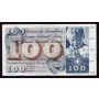 Switzerland 100 Francs banknote  FEB-1971  79K56847  VF25