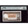 Australia 10 shillings banknote 1961-65 PMG Choice UNC64 EPQ