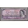 1954 Canada $10 Devils Face note Coyne Towers BC32a A/D 3504064 FINE