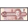 1986 Canada $2 banknote Theissen Crow EBX3541918 UNC