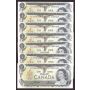 14x 1973 Canada $1 banknotes consecutive ALT0087657-70 Choice UNC+ EPQ