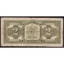 1923 Dominion of Canada $2 banknote Campbell Sellar 