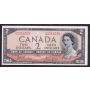 1954 Canada $2 devils face banknote F/B3714579 Choice EF