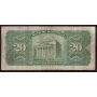 1923 Bank of Montreal $20 banknote Fine condition