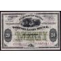 1876 Dominion of Canada $20 Land Bond Metis Scrip 