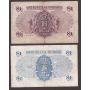 1936 and 1941 ND Hong Kong $1 banknotes 