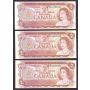 9x 1974 Canada $2 banknotes consecutive  UNC65 EPQ