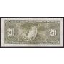 1937 Canada $20 banknote Coyne Towers J/E7907933 VF