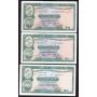 1980 1982 & 1983 Hong Kong HSBC $10 banknotes EF/AU