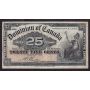 1900 Canada 25 Cents banknote Boville DC-15b shinplaster VF 